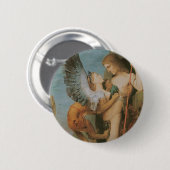 Badge Rond 5 Cm Oedipe et le sphinx (Devant & derrière)