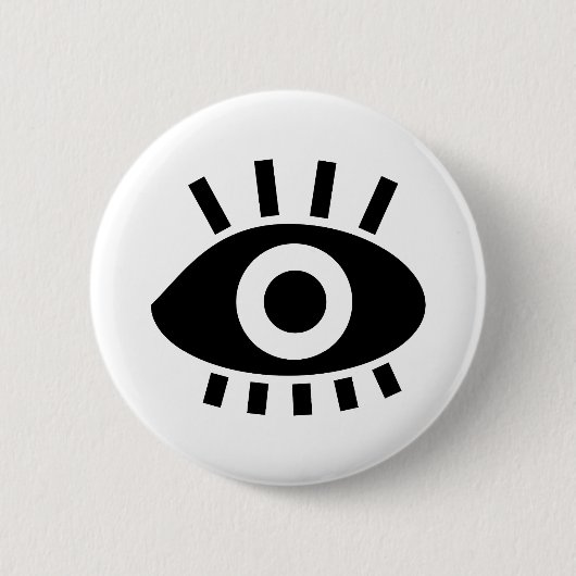 Badge Rond 5 Cm Oeil (Devant)