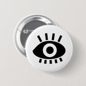 Badge Rond 5 Cm Oeil (Devant & derrière)