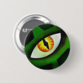 Badge Rond 5 Cm oeil 2004 de lézard (Devant & derrière)