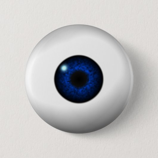 Badge Rond 5 Cm oeil bleu (Devant)