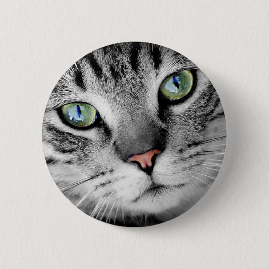 Badge Rond 5 Cm Oeil de chat (Devant)