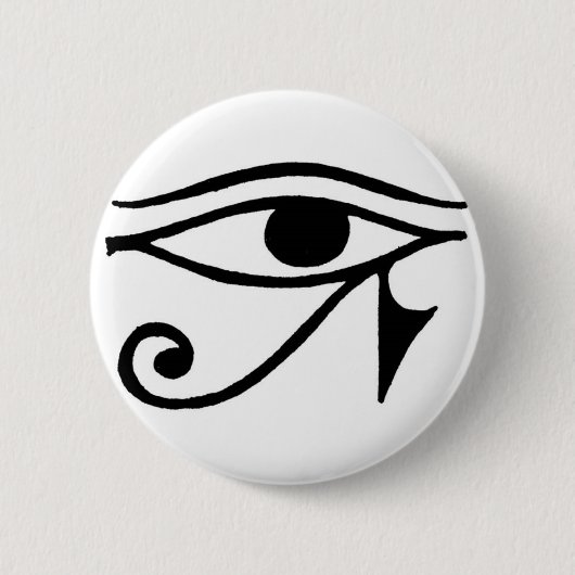 Badge Rond 5 Cm OEil de Horus (Devant)