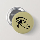 Badge Rond 5 Cm OEil de Horus (Devant & derrière)