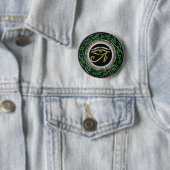 Badge Rond 5 Cm Oeil de Ra (En situation)
