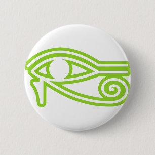 Badge Rond 5 Cm Œil d'Horus