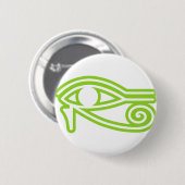 Badge Rond 5 Cm Œil d'Horus (Devant & derrière)