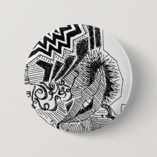 Badge Rond 5 Cm oeil fol