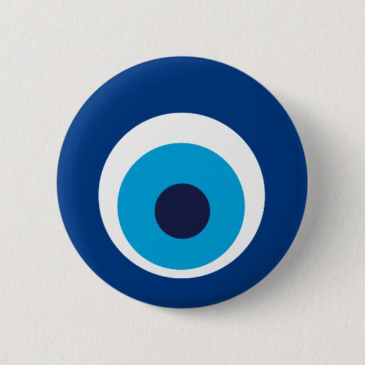 Badge Rond 5 Cm oeil grec (Devant)