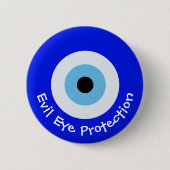Badge Rond 5 Cm Oeil malin grec (Devant)