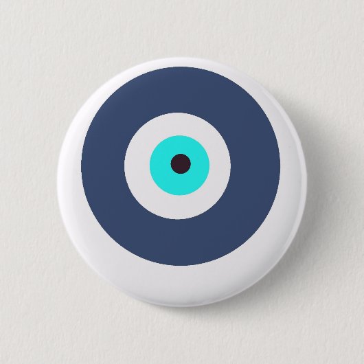 Badge Rond 5 Cm Oeil mauvais (Devant)