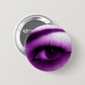 Badge Rond 5 Cm Oeil pourpre (Devant & derrière)