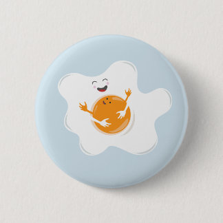 Badge Rond 5 Cm Oeuf heureux