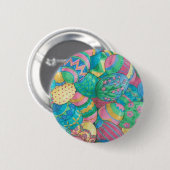 Badge Rond 5 Cm Oeuf-stavaganza (Devant & derrière)