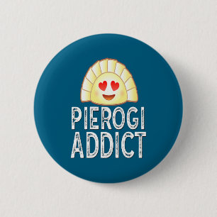 Badge Rond 5 Cm Œuvre d'art de nourriture polonaise de Dyngus Day