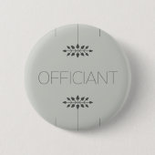 Badge Rond 5 Cm Officiant (Devant)