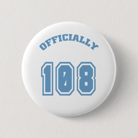 Badge Rond 5 Cm Officiellement 108 (Devant)