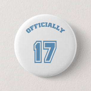 Badge Rond 5 Cm Officiellement 17