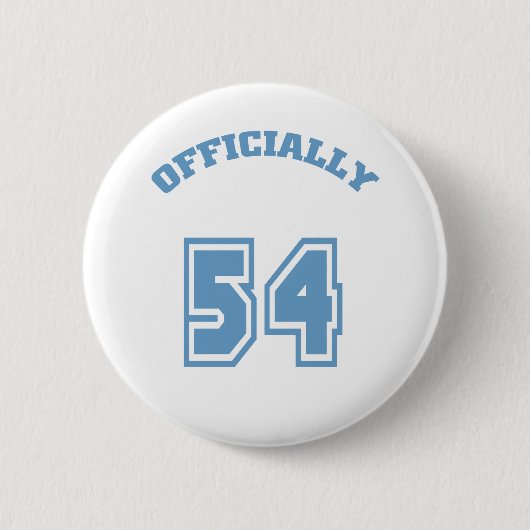 Badge Rond 5 Cm Officiellement 54 (Devant)