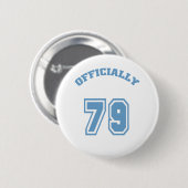 Badge Rond 5 Cm Officiellement 79 (Devant & derrière)