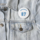 Badge Rond 5 Cm Officiellement 87 (En situation)