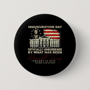Badge Rond 5 Cm Officiellement Inoccupé Par Ce Qui A Été Trump Vic