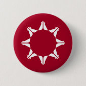Badge Rond 5 Cm Oglala Sioux (Devant)