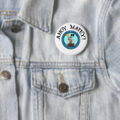 Badge Rond 5 Cm Oh bouton de copain (En situation)