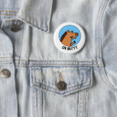 Badge Rond 5 Cm Oh Hayyyyy Funny Horse Pun (En situation)