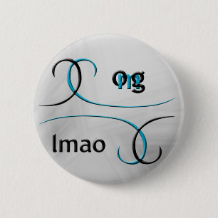 Badge Rond 5 Cm Oh mon Dieu !
