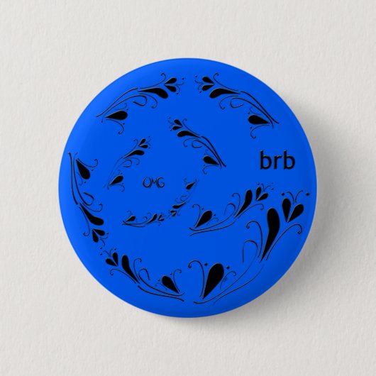 Badge Rond 5 Cm Oh mon Dieu ! (Devant)