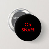 Badge Rond 5 Cm Oh RUPTURE ! Bouton (Devant & derrière)