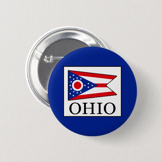 Badge Rond 5 Cm Ohio (Devant & derrière)