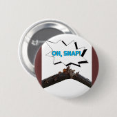 Badge Rond 5 Cm ohsnap (Devant & derrière)
