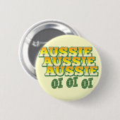 Badge Rond 5 Cm Oi australien australien australien d'oi d'oi (Devant & derrière)