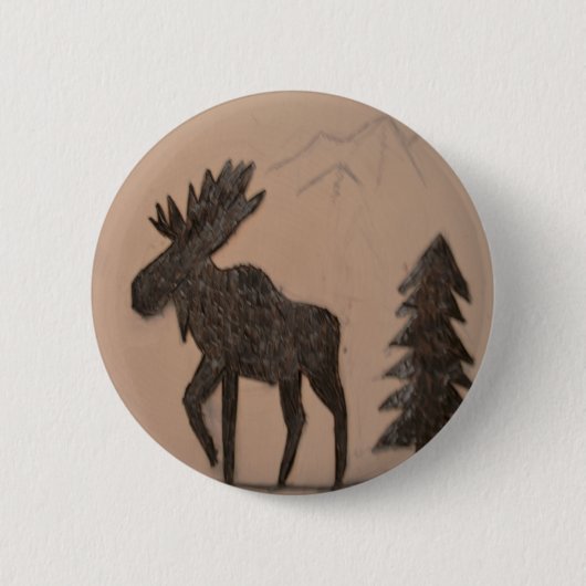 Badge Rond 5 Cm Oie (Devant)