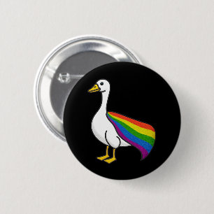 Badge Rond 5 Cm Oie arc-en-ciel Fierté LGBTQ Gay Transgenre LGBTQ+