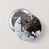 Badge Rond 5 Cm Oie chilienne (Devant & derrière)