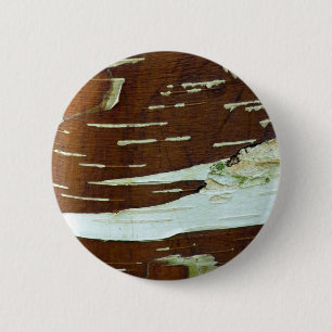 Badge Rond 5 Cm Oiseau d'Arbre Naturel