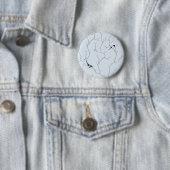 Badge Rond 5 Cm Oiseaux d'hiver (En situation)