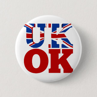 Badge Rond 5 Cm OK DU R-U ! Améliorez ensemble
