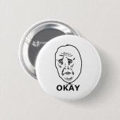 Badge Rond 5 Cm OK Guy Meme (Devant & derrière)