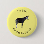 Badge Rond 5 Cm Okapi (Devant)