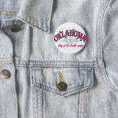 Badge Rond 5 Cm Oklahoma (En situation)