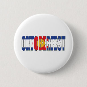 Badge Rond 5 Cm Oktoberfest du Colorado