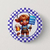 Oktoberfest Highland Cow