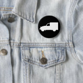 Badge Rond 5 Cm Oldtimer 2cv transporteur AZU silhouette (En situation)