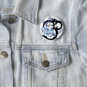 Badge Rond 5 Cm OM - Ganesha (En situation)