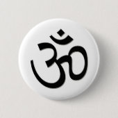 BADGE ROND 5 CM OM SHANTI (Devant)