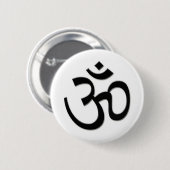BADGE ROND 5 CM OM SHANTI (Devant & derrière)